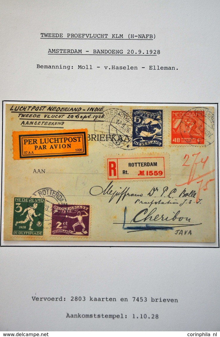 Netherlands Air Post Stamps - Other & Unclassified