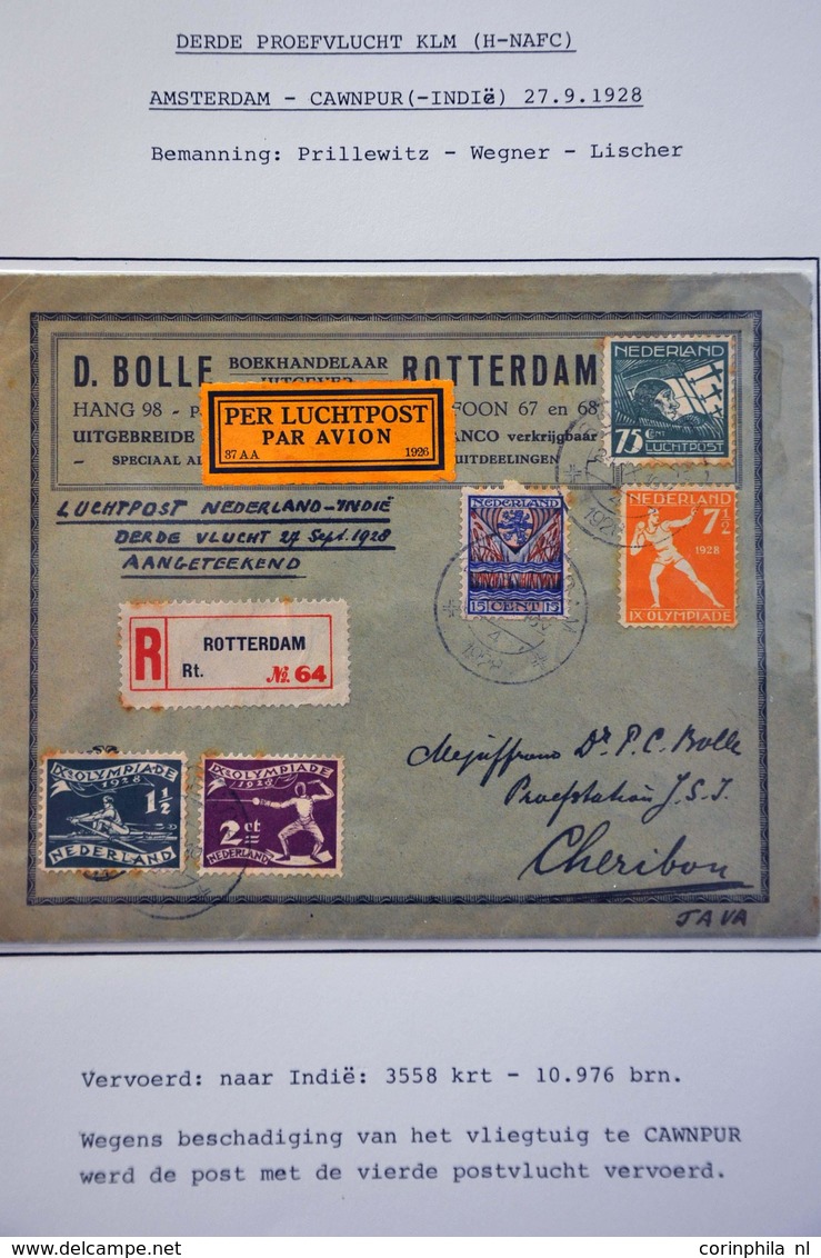 Netherlands Air Post Stamps