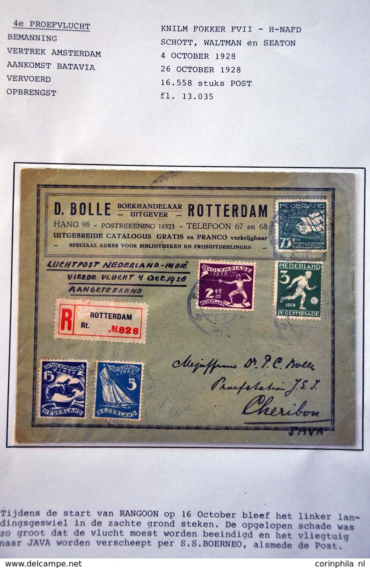 Netherlands Air Post Stamps