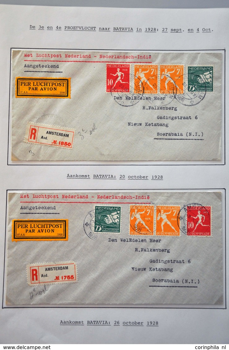 Netherlands Air Post Stamps