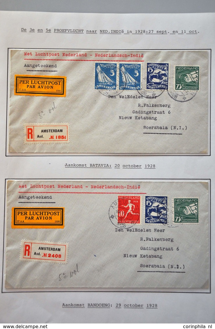 Netherlands Air Post Stamps