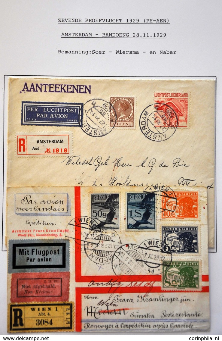 Netherlands Air Post Stamps