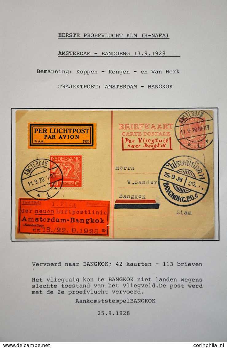 Netherlands Air Post Stamps