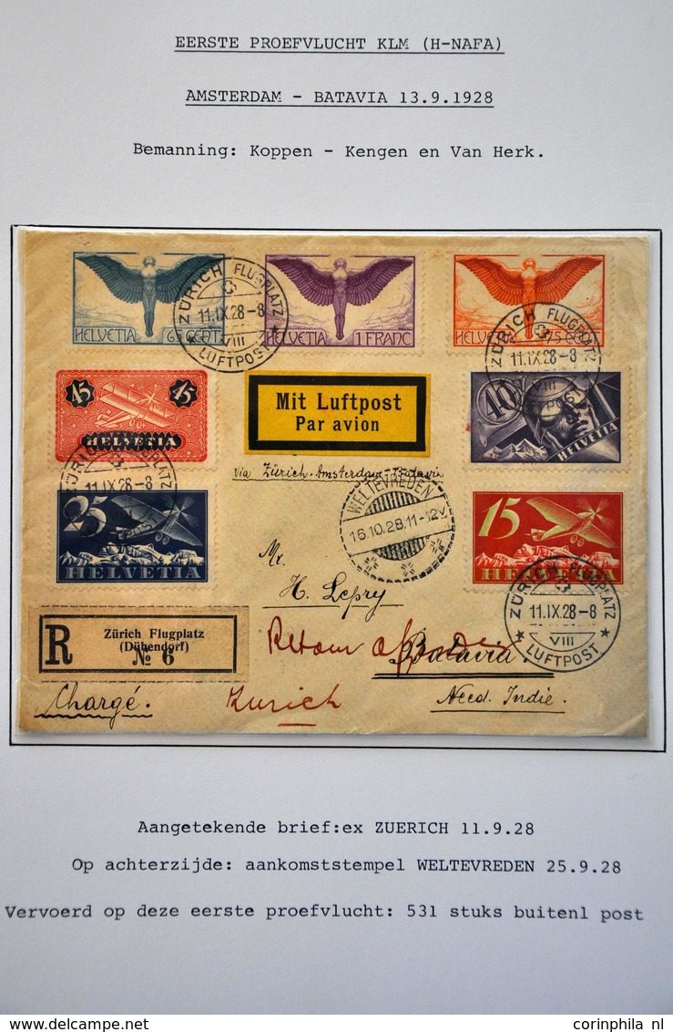 Netherlands Air Post Stamps