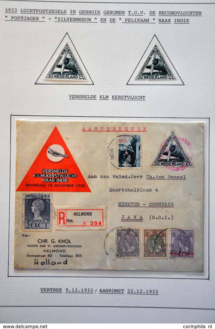 Netherlands Air Post Stamps