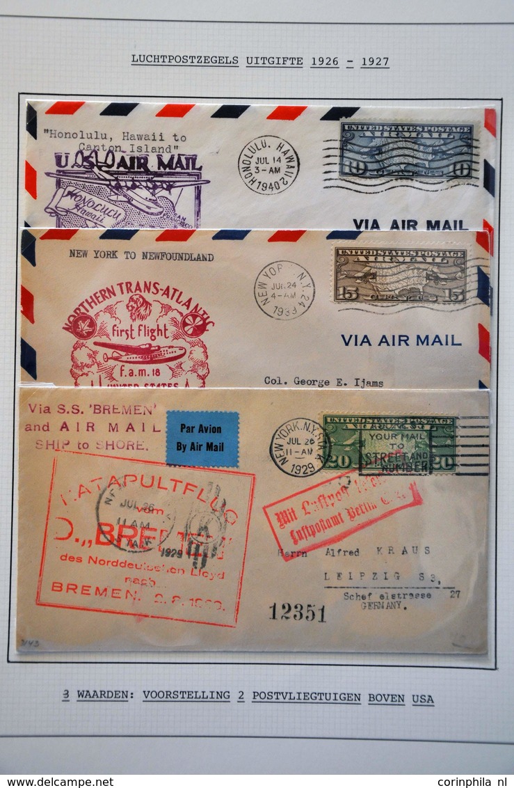 Netherlands Air Post Stamps - Andere & Zonder Classificatie