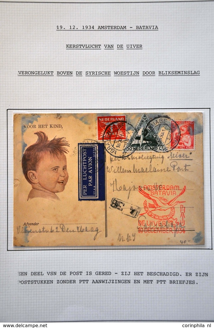 Netherlands Air Post Stamps