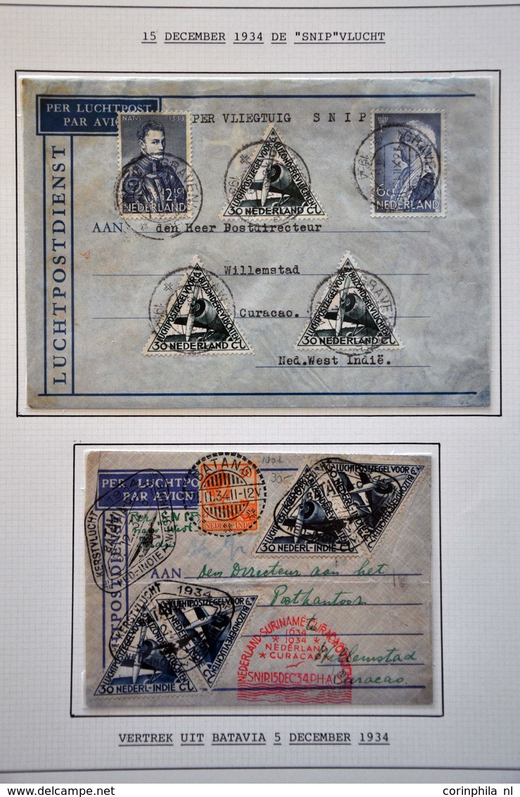 Netherlands Air Post Stamps - Andere & Zonder Classificatie