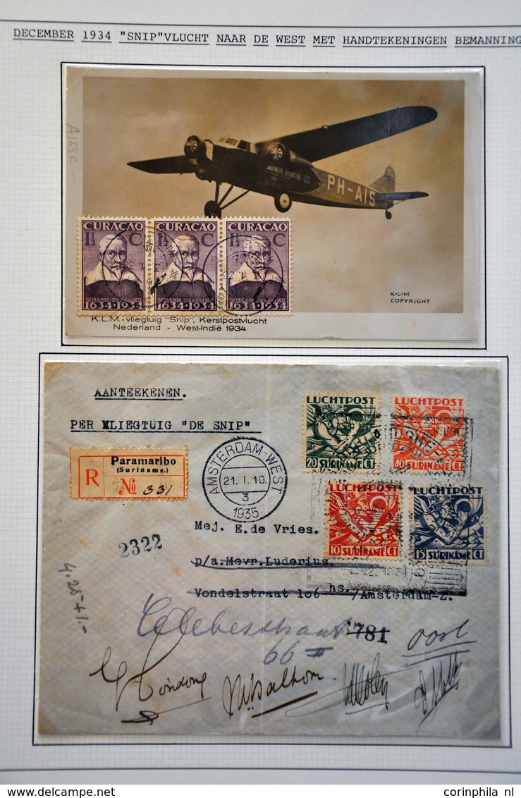 Netherlands Air Post Stamps