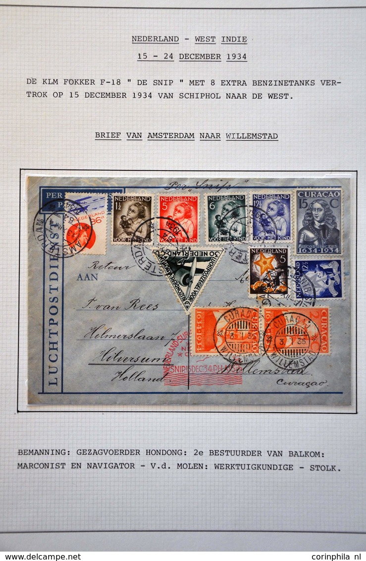 Netherlands Air Post Stamps