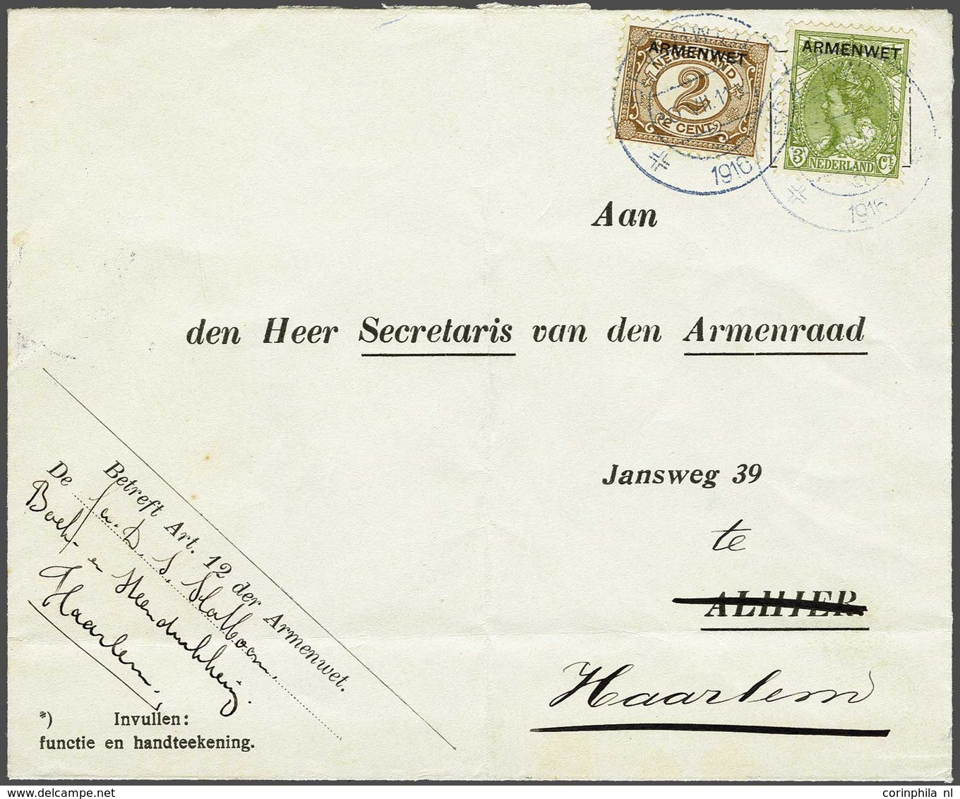 Netherlands Official Stamps - Andere & Zonder Classificatie