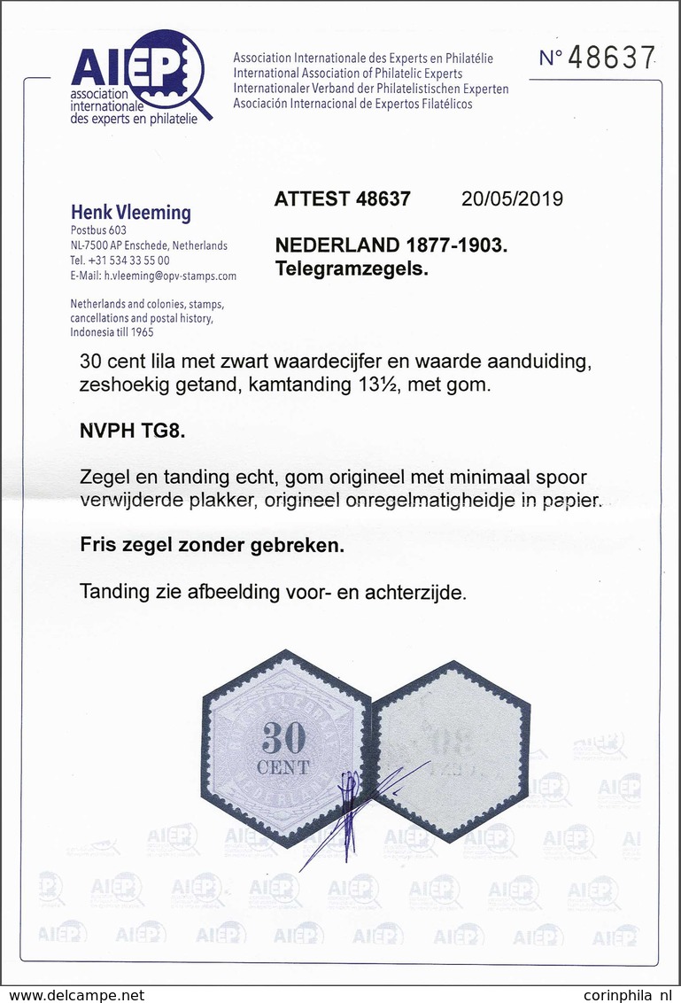 Netherlands Telegraph Stamps - Altri & Non Classificati