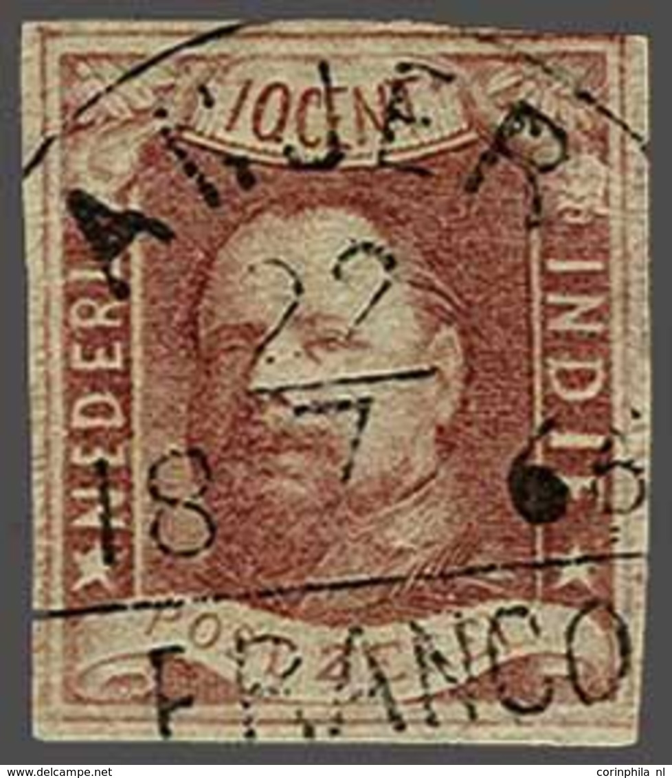 Netherlands Indies Half Round Franco Cancellation - Altri & Non Classificati