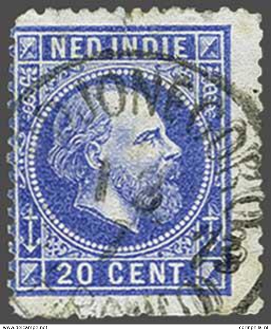 Netherlands Indies Half Round Franco Cancellation - Andere & Zonder Classificatie