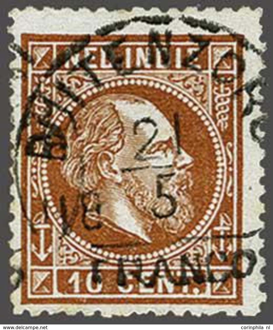 Netherlands Indies Half Round Franco Cancellation - Andere & Zonder Classificatie