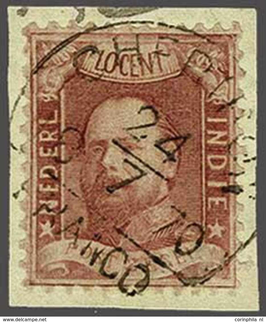 Netherlands Indies Half Round Franco Cancellation - Other & Unclassified