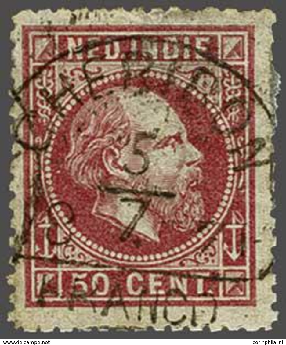 Netherlands Indies Half Round Franco Cancellation - Autres & Non Classés