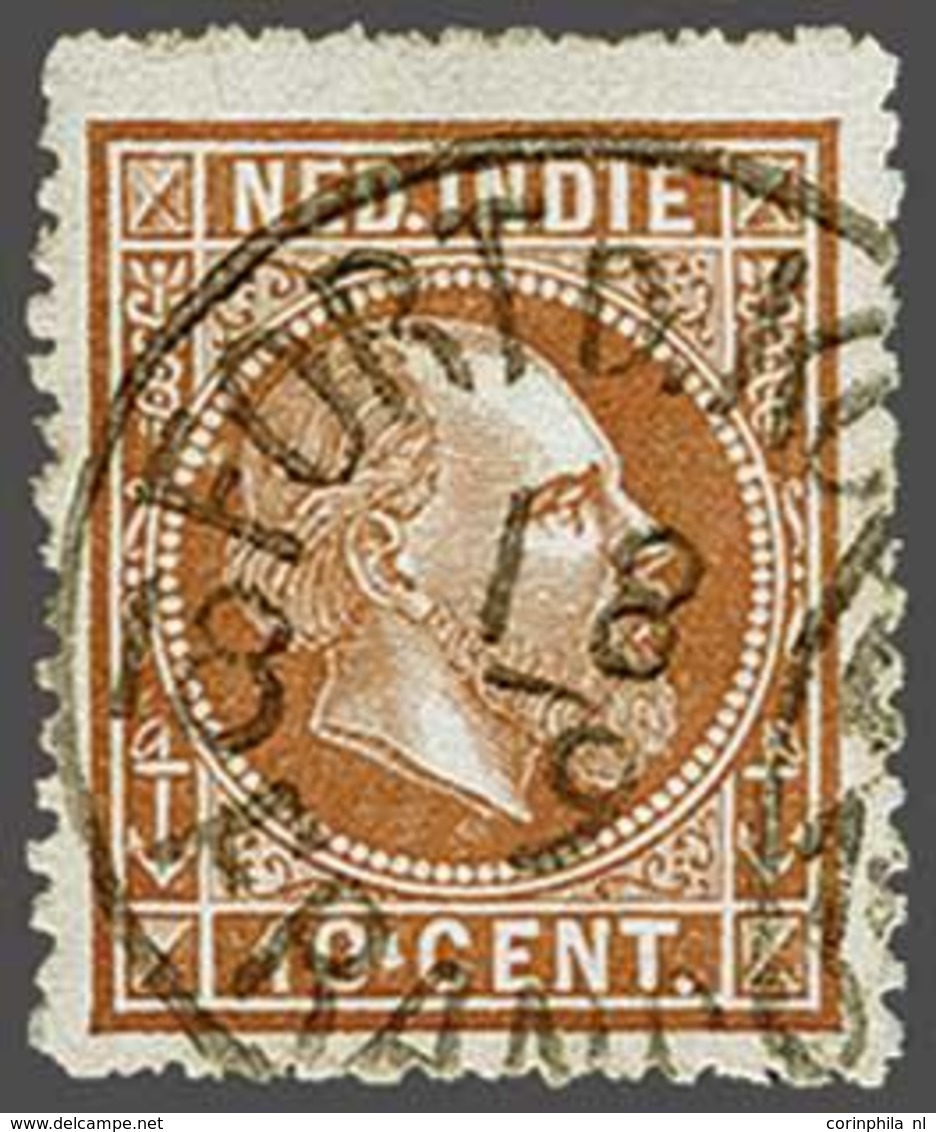 Netherlands Indies Half Round Franco Cancellation - Andere & Zonder Classificatie