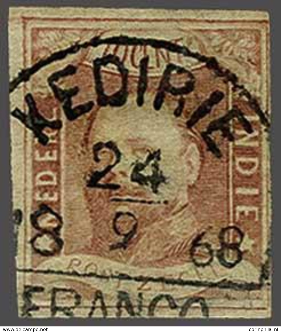 Netherlands Indies Half Round Franco Cancellation - Other & Unclassified