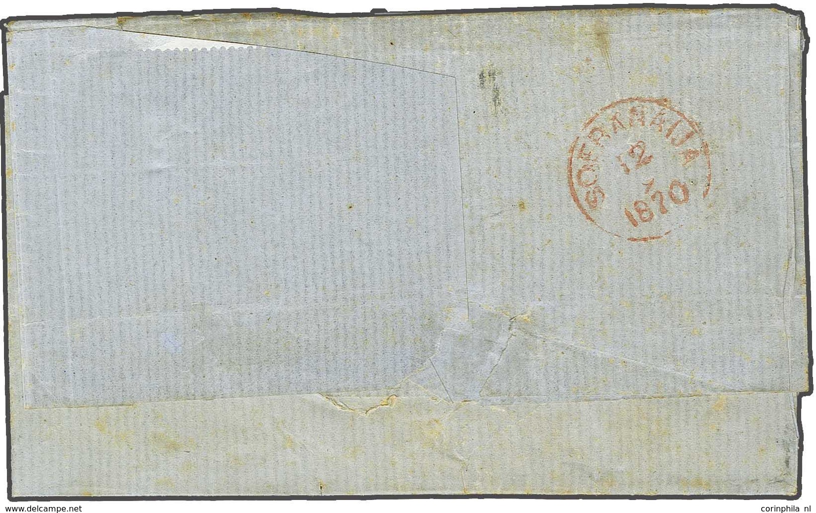 Netherlands Indies Half Round Franco Cancellation - Other & Unclassified