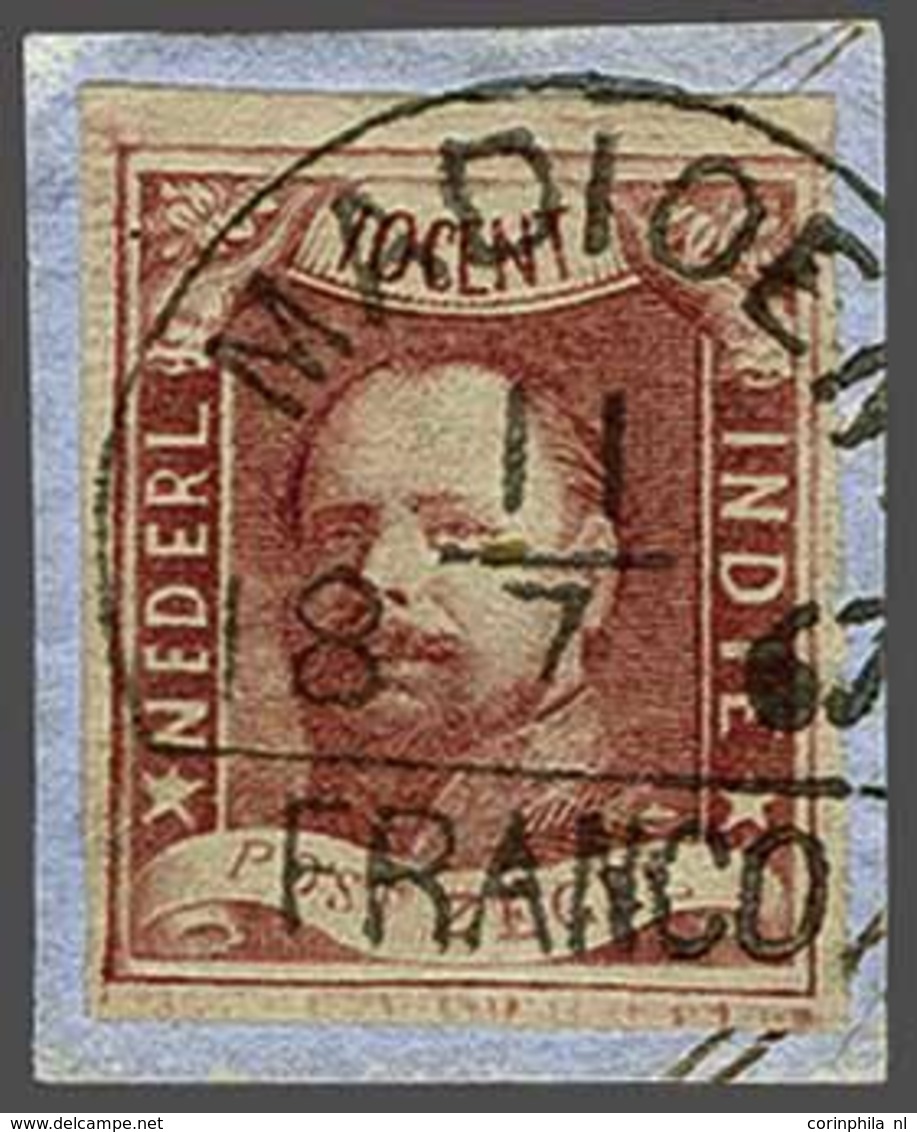 Netherlands Indies Half Round Franco Cancellation - Andere & Zonder Classificatie