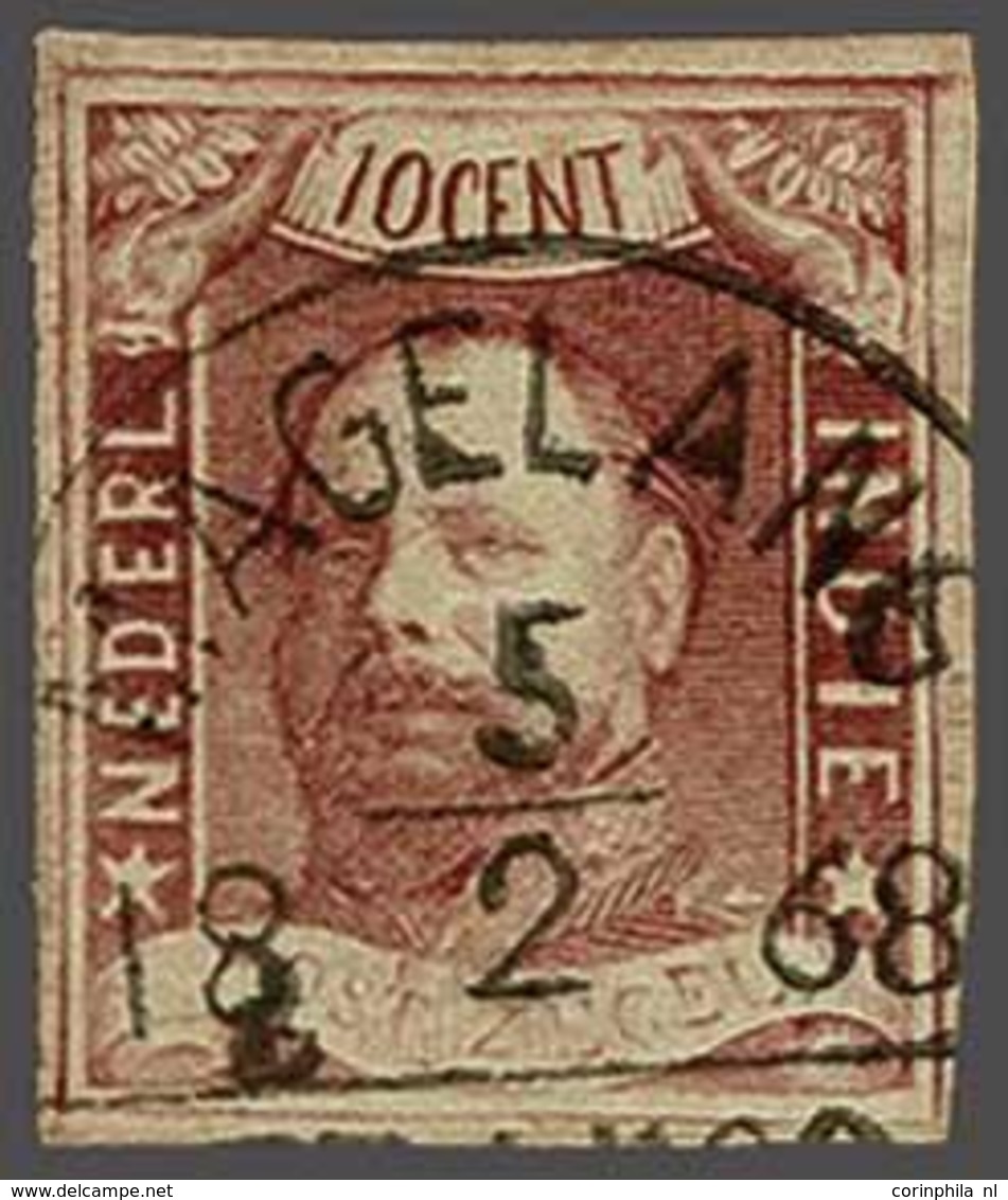 Netherlands Indies Half Round Franco Cancellation - Autres & Non Classés