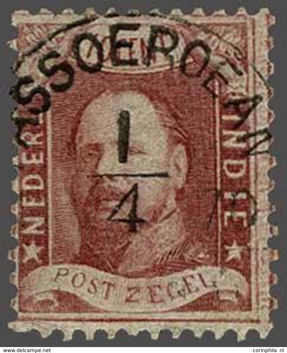 Netherlands Indies Half Round Franco Cancellation - Other & Unclassified