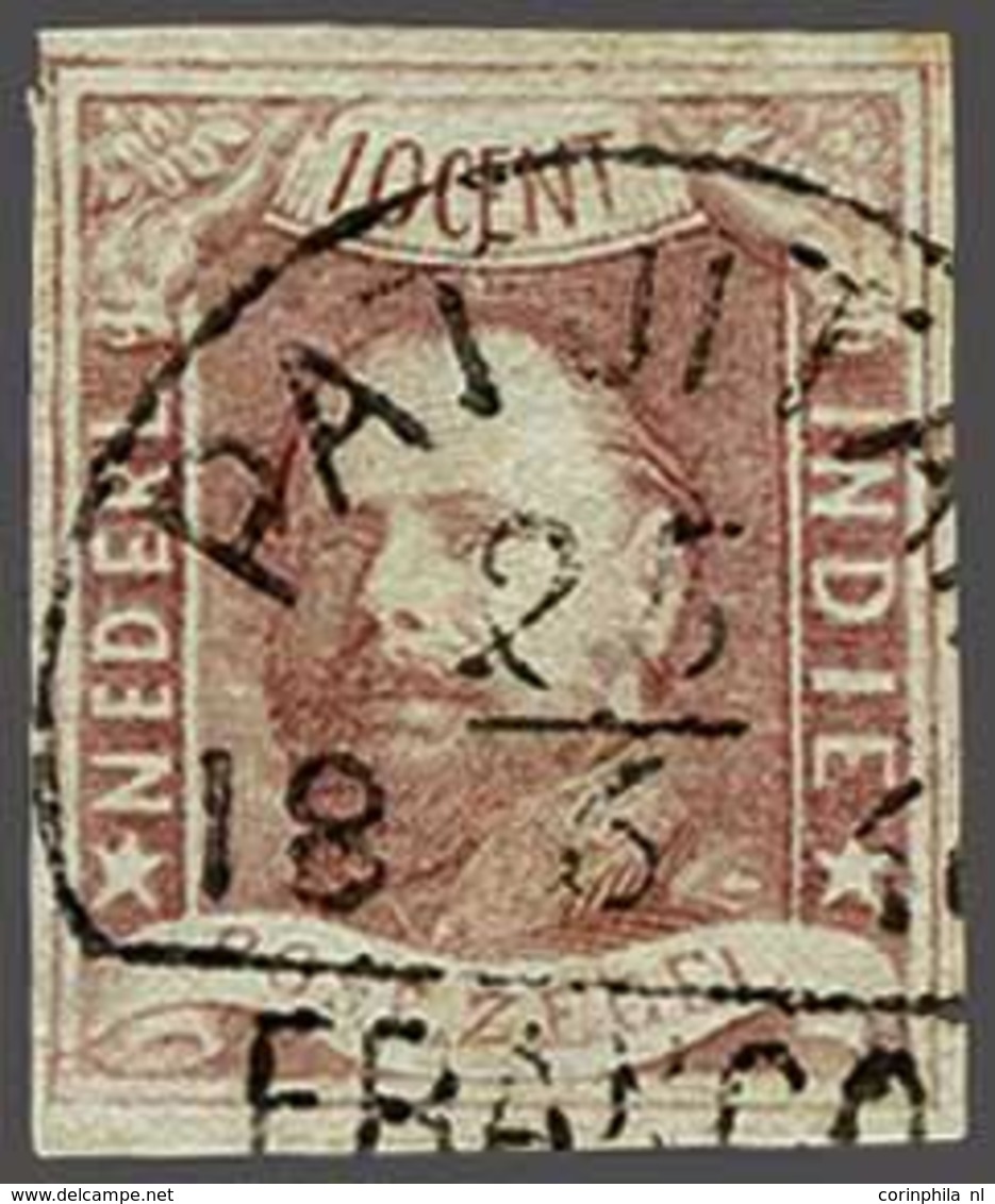 Netherlands Indies Half Round Franco Cancellation - Autres & Non Classés