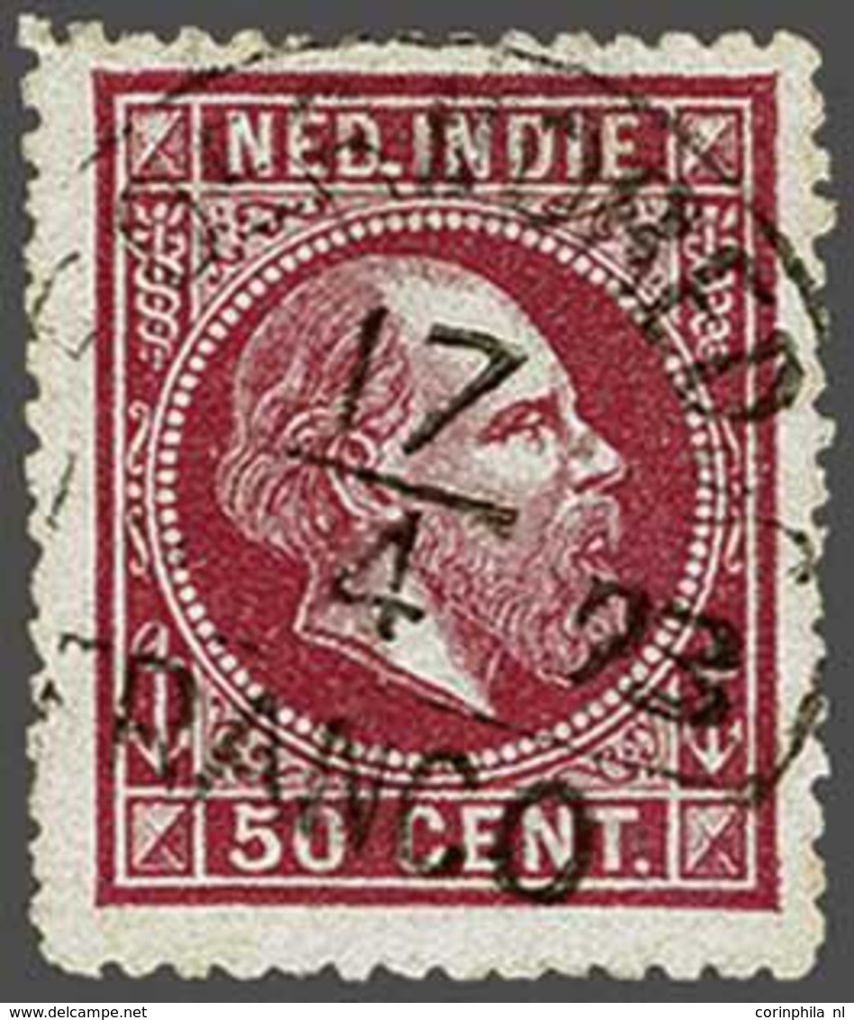 Netherlands Indies Half Round Franco Cancellation - Other & Unclassified