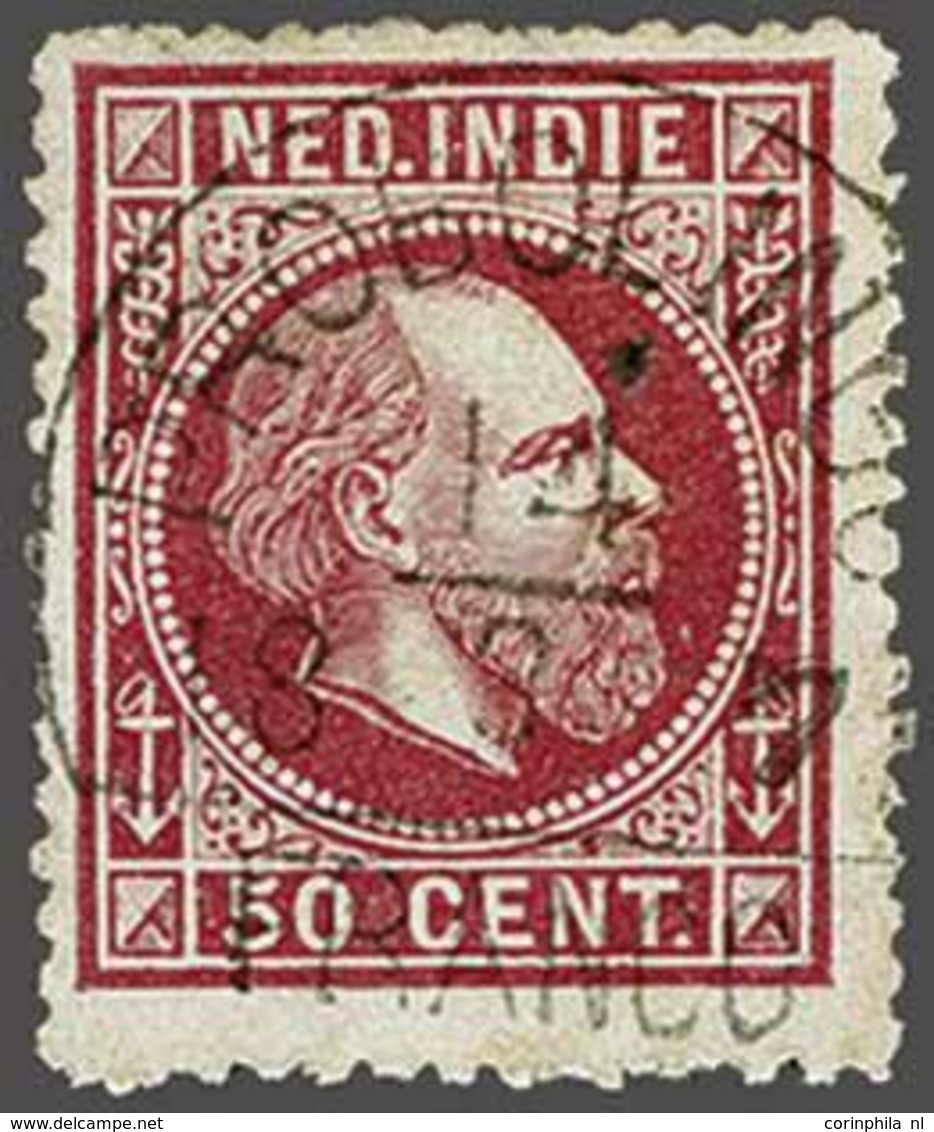 Netherlands Indies Half Round Franco Cancellation - Other & Unclassified