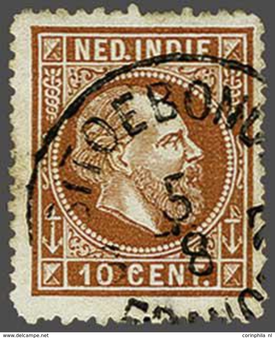 Netherlands Indies Half Round Franco Cancellation - Other & Unclassified