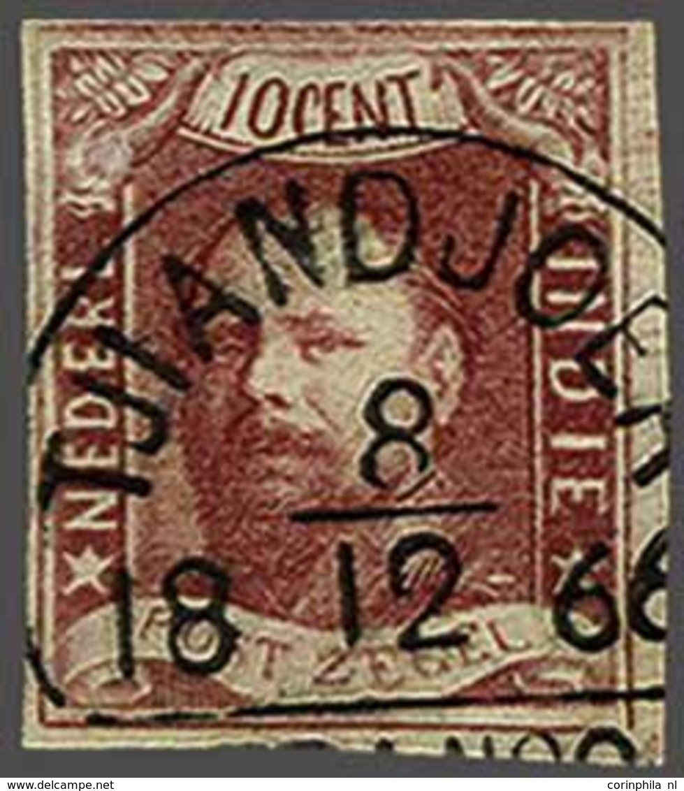 Netherlands Indies Half Round Franco Cancellation - Autres & Non Classés