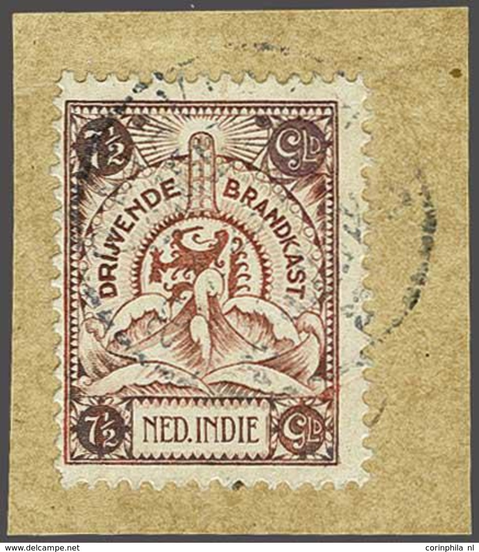 Netherlands Indies Incendiary Box Stamps - Sonstige & Ohne Zuordnung