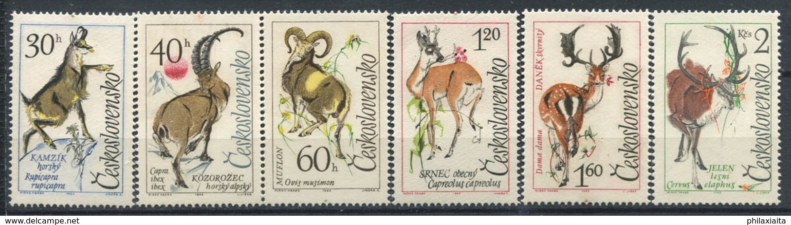 Cecoslovacchia 1963 Mi. 1441-1446 Nuovo ** 100% Animali Cacciabili - Nuovi