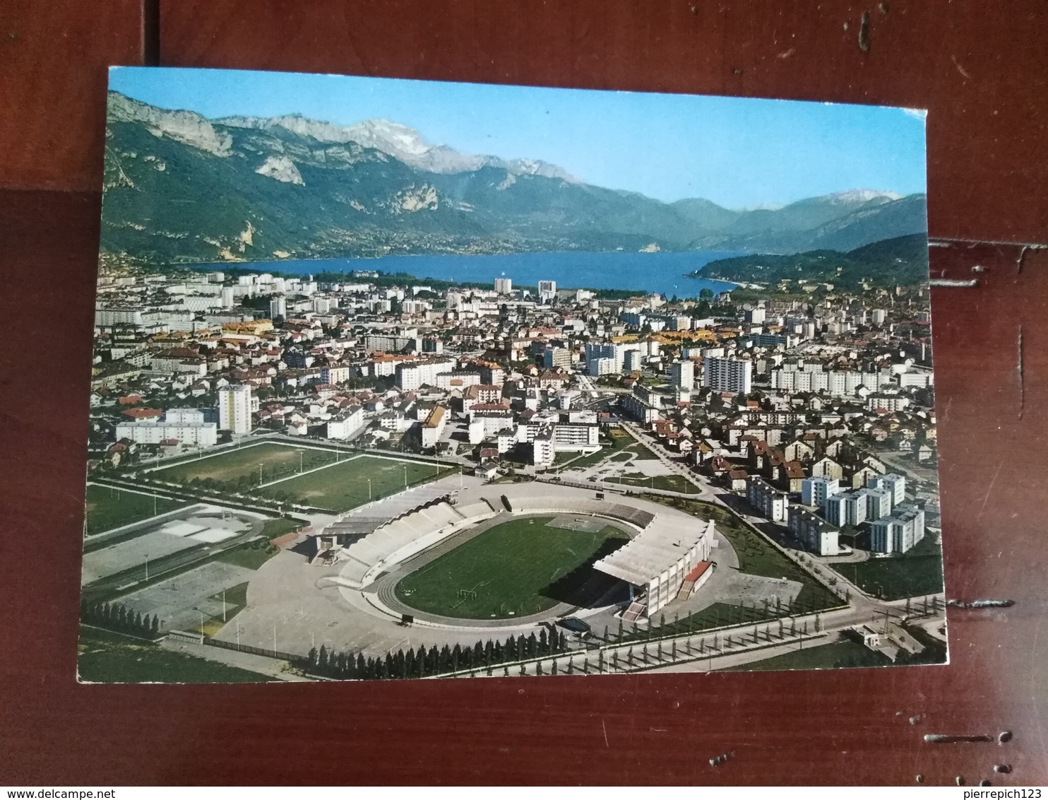 74 - Annecy - Vue Générale Aérienne Sur La Ville , Le Lac Et La Tournette - Annecy