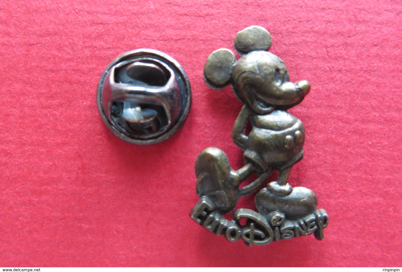 Pin's,DISNEY, Mickey Rélief, EuroDisney - Disney