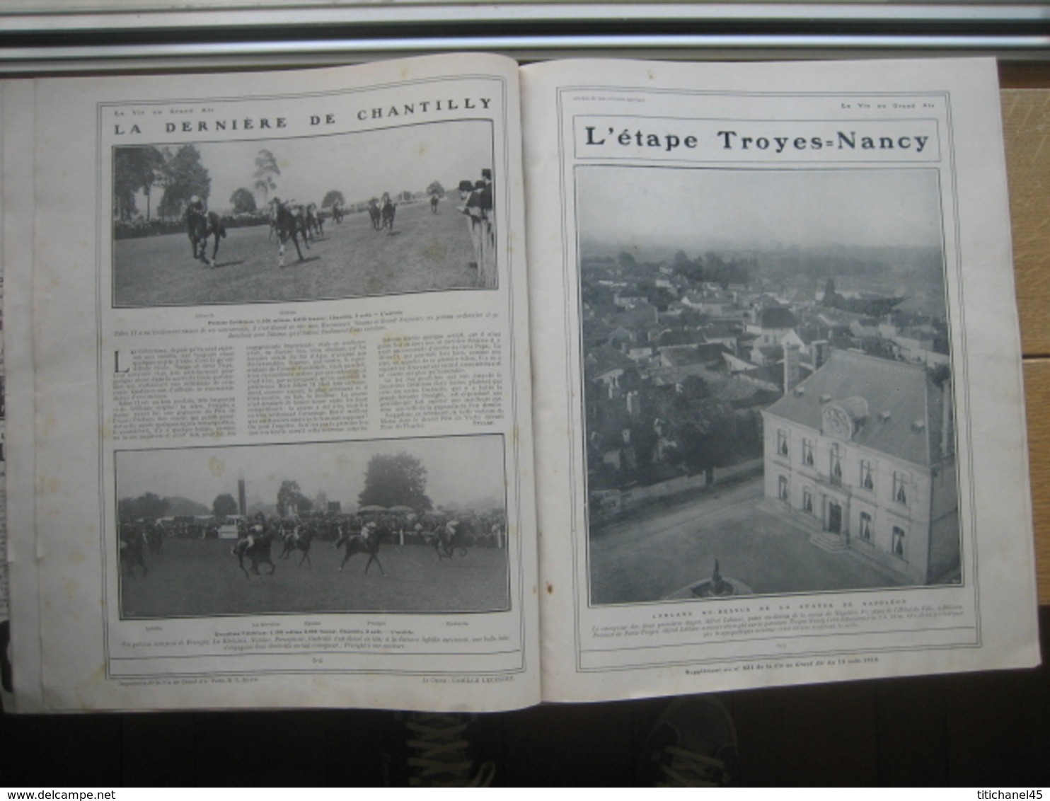 1910 AVIATION : CIRCUIT DE L'EST : TROYE-NANCY : LEBLANC-AUBRUN-LEGAGNEUX-LINDPAINTNER-BREGI-MAMET-WEYMAN-LATHAM