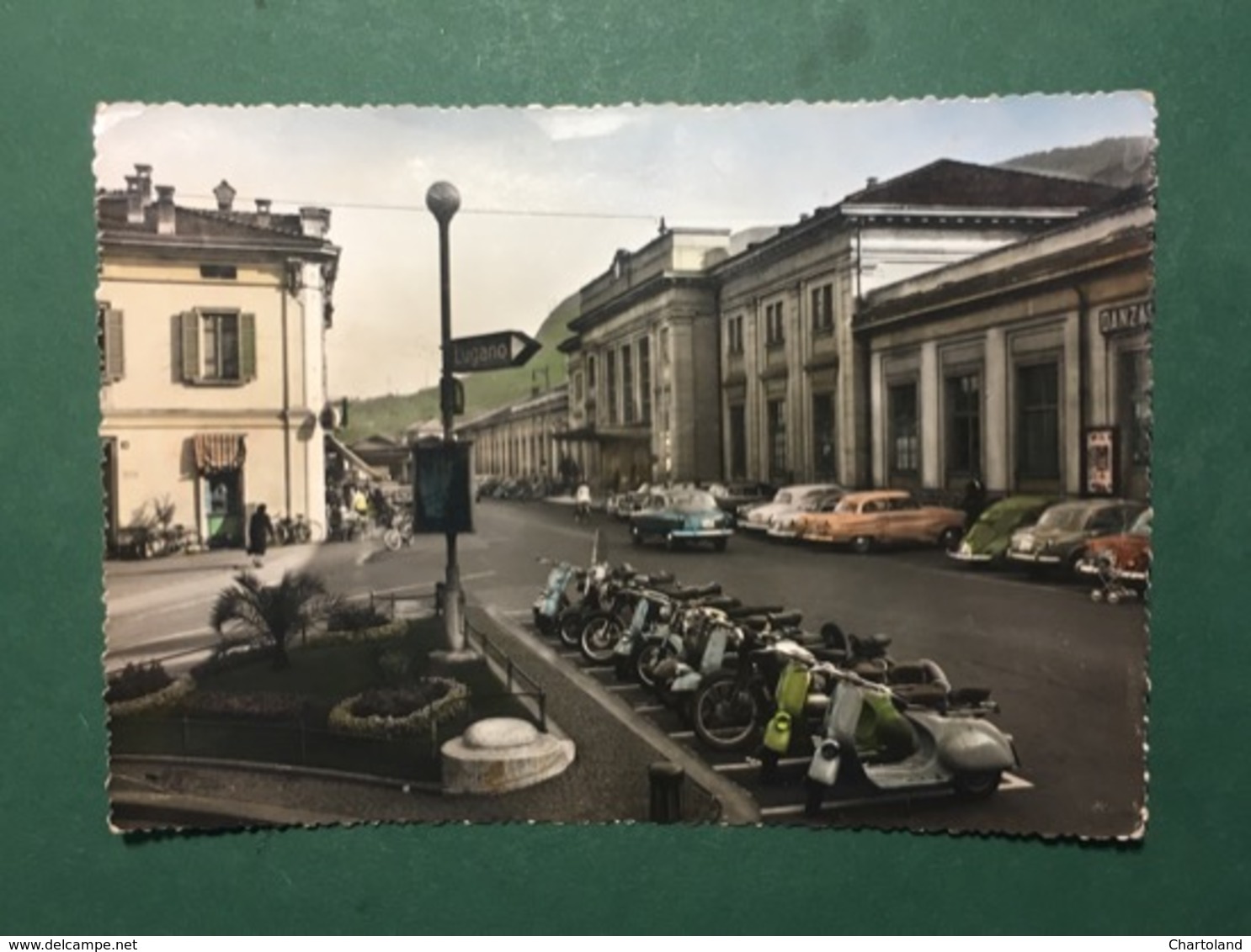 Cartolina Chiasso - Piazzale Stazione - 1965 - Zonder Classificatie