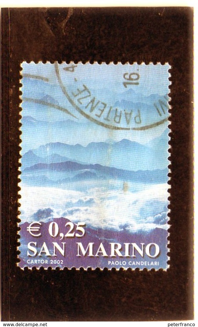 2002 San Marino - Il Mare - Oblitérés