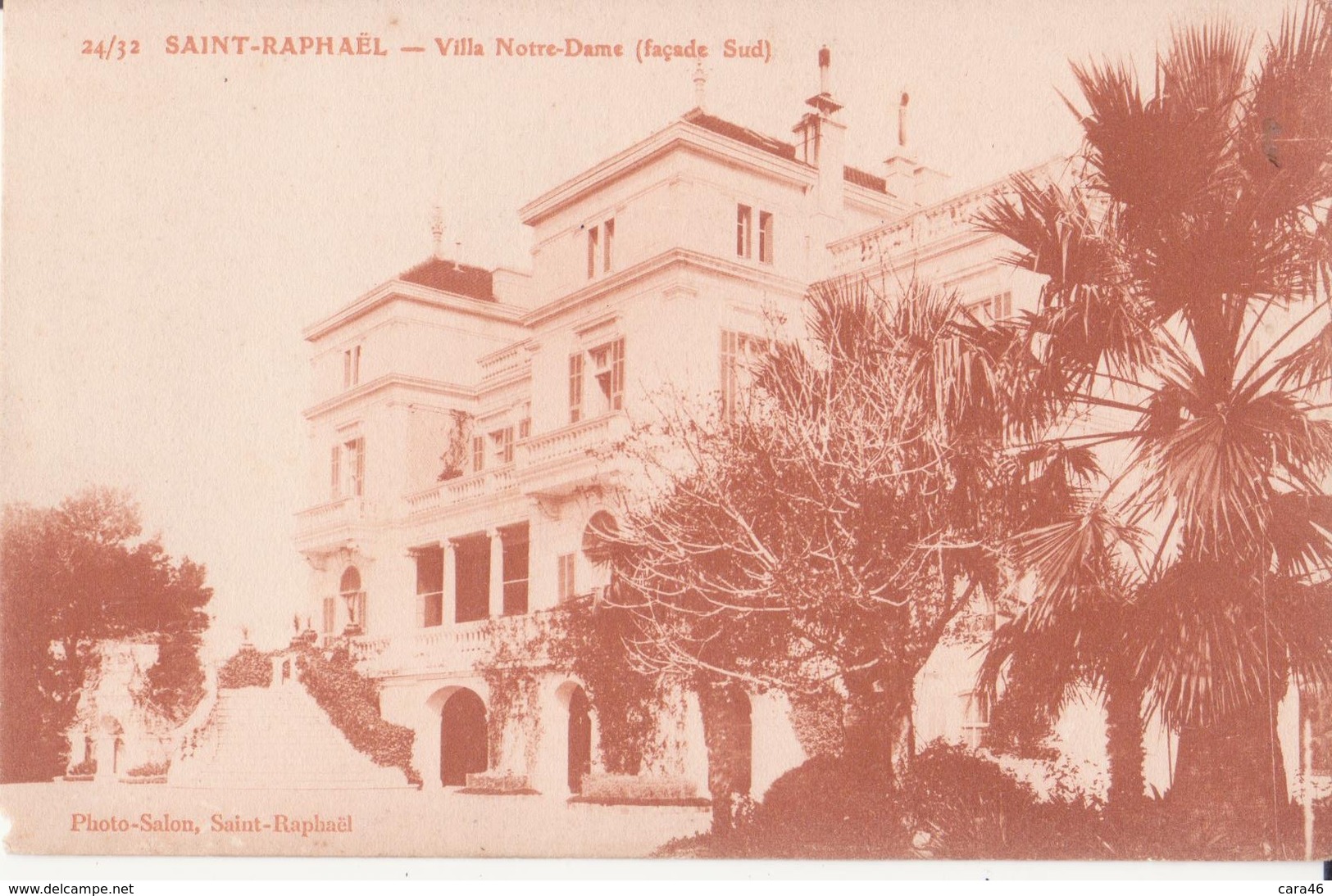 CPA -  24/32. SAINT RAPHAEL - Villa Notre Dame Façade Sud - Saint-Raphaël