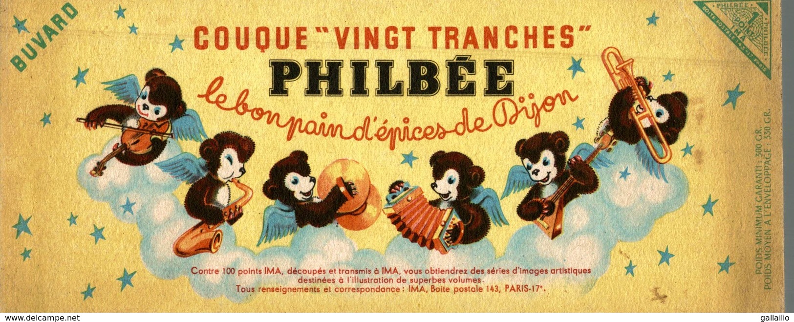 BUVARD PAIN D'EPICE PHILBEE - Gingerbread