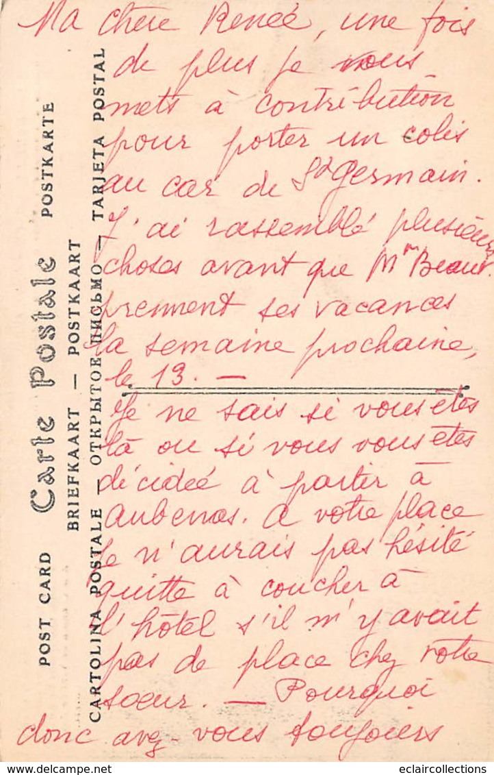 Port Blanc            22    Ile D'Illiec. Le Château D'Ambroise Thomas  Auteur De L'opéra Mignon   (voir Scan) - Autres & Non Classés