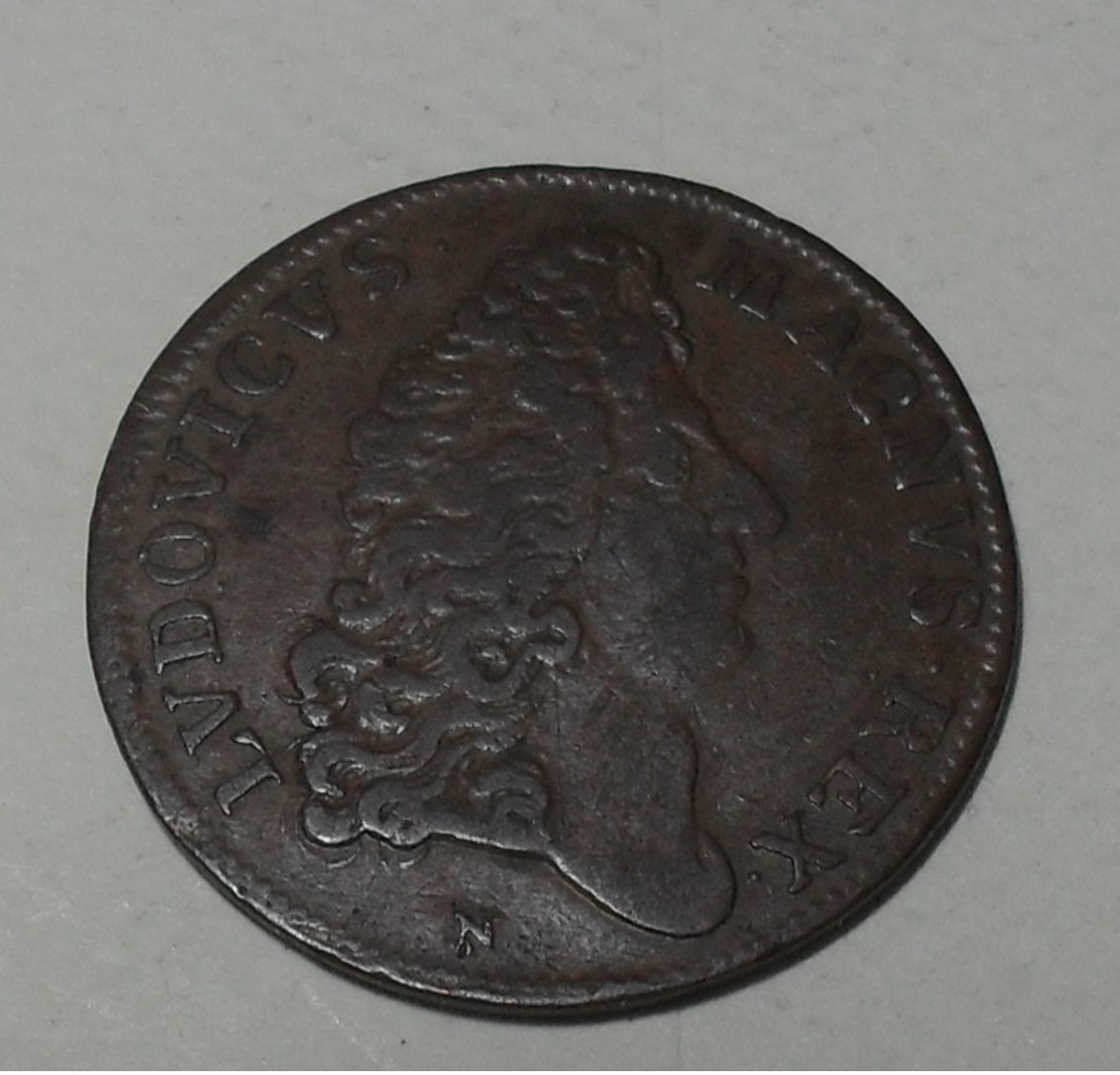 1693 Env - France - Jeton Royal - LOUIS XIV, Buste à Droite , Hercule Accoudé Sur Sa Massue - Royaux / De Noblesse