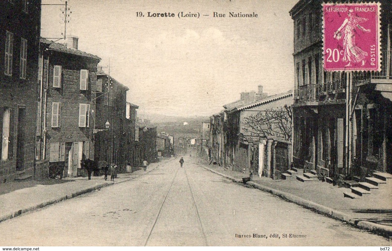 LORETTE ( 42 ) -  Rue Nationale - Autres & Non Classés