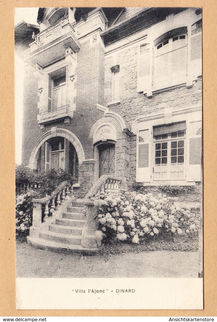 CPA Dinard, Villa L` Ajonc, Ungel. - Dinard