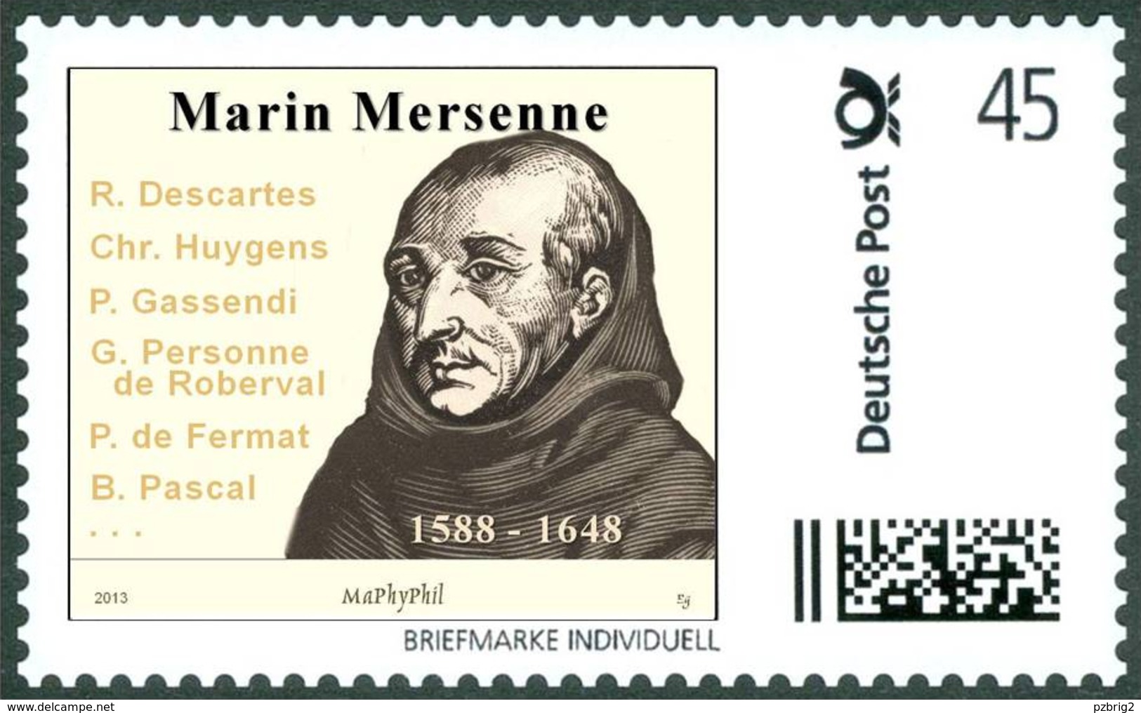 MERSENNE, M. - Contacs To Many Mathematicians - Mathematics - Marke Individuell - Sonstige & Ohne Zuordnung