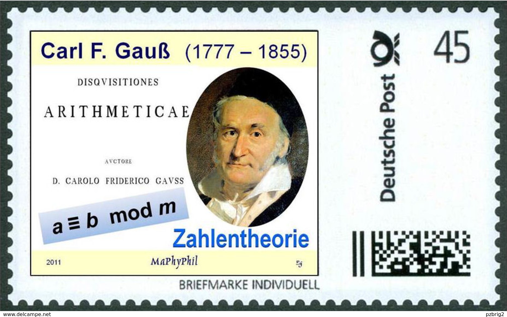 GAUSS, C.F. - Number Theory - Disquisitiones Arithmeticae - Congruence Arithmetic, Mathematics - Marke Individuell - Sonstige & Ohne Zuordnung