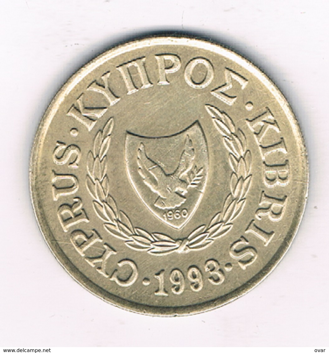20 CENTS 1993 CYPRUS /6033/ - Chypre