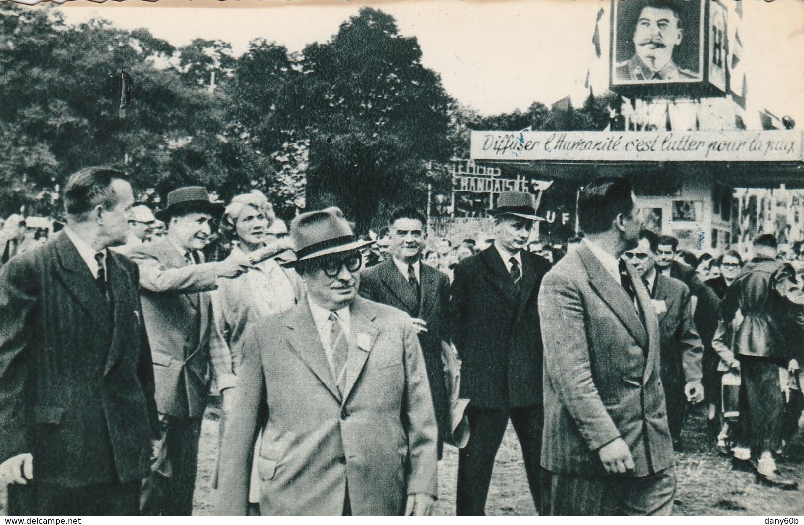 REF.HP . CPSM.PF . 94 . VINCENNES . LA FETE DE L'HUMANITE - Vincennes