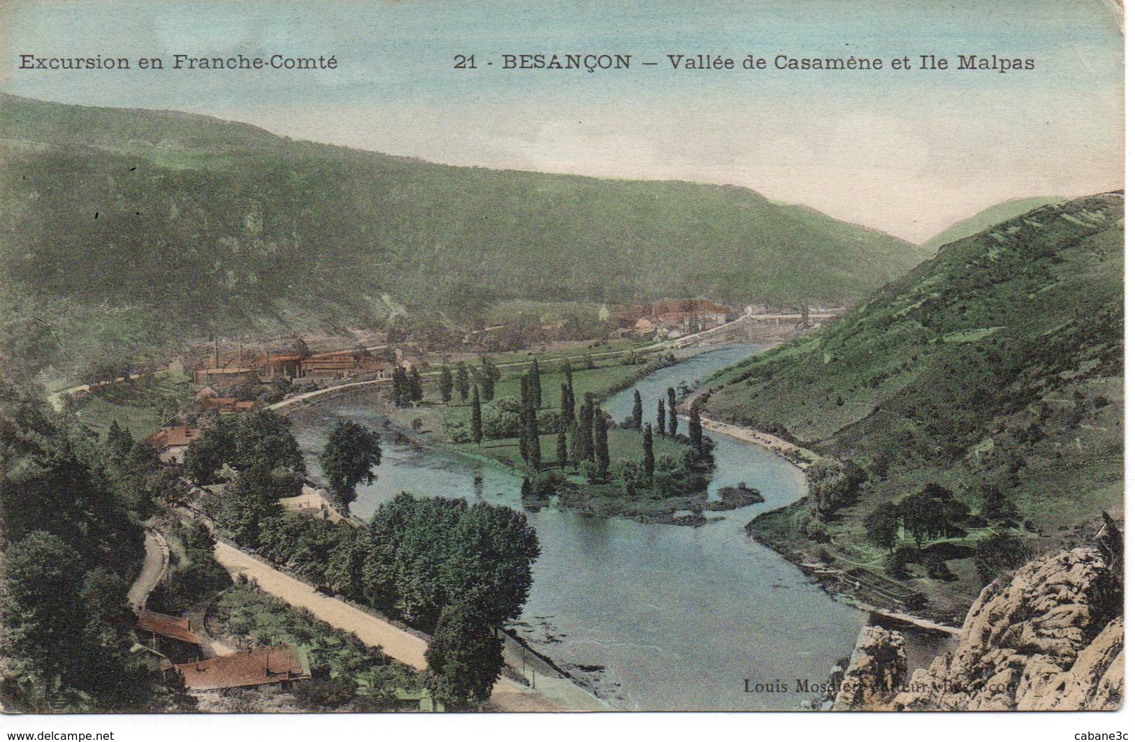 BESANCON - Vallée De Casamène Et Ile Malpas - Besancon